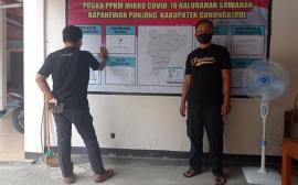 Tambahan Kasus Covid-19 di Kalurahan Sawahan